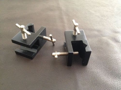 2 laboratory tiration buret clamps black for sale
