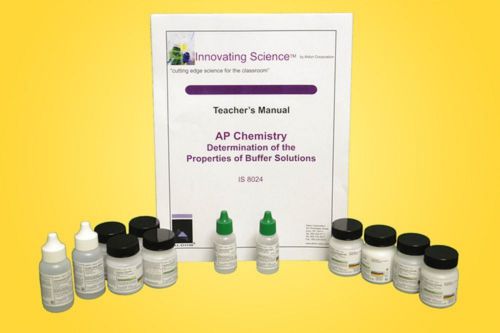 Determination of the properties of buffer solutions classroom kit for sale