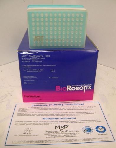 919-021 BioRobotix 130 ul Pre-Sterilized Tips! 960 Tips Total (NIB!)