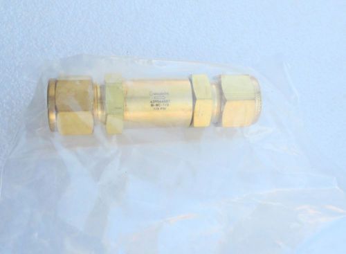 Swagelok 1/2&#034; Brass Check Valve B-8C-1/3  Several Available New
