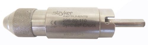 Stryker 296-80-110 Synthes Chuck Attachment Quick Connect Surgical Tool/Warranty