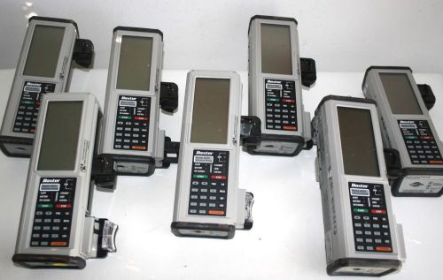 Lot of (7) baxter as50 infusion pumps - for refurbishing for sale
