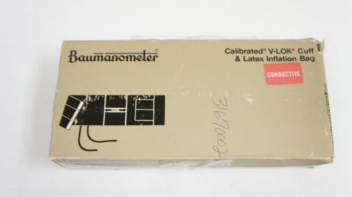 Baumanometer 1864 Conductive Calibrated V-LOK Cuff and Latex Inflation Bag Thigh