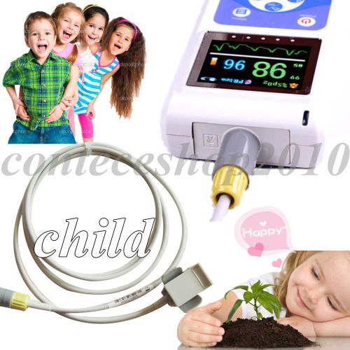 CE OLED CONTEC Handheld fingertip pulse oximeter CMS60D + child probe, free SW