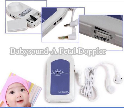 Contec baby sound a fetal doppler baby heart monitor listen to the baby for sale
