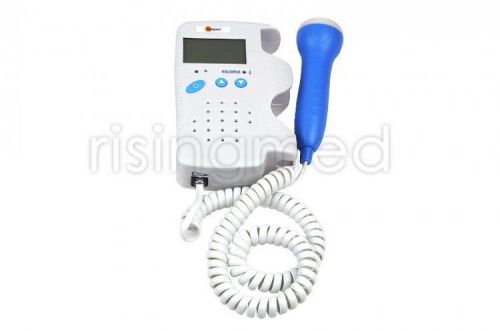 Fetal Doppler 3MHz with LCD Display pregnant woman Baby hear rate monitor 2015