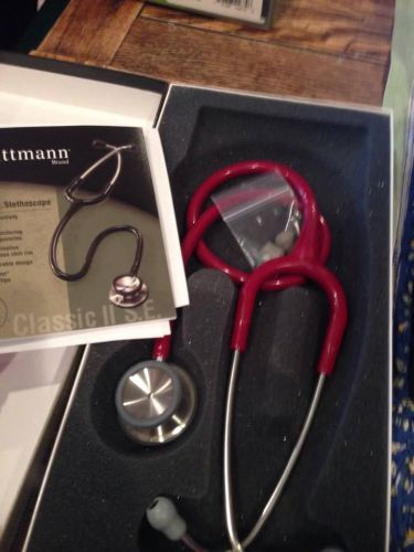 Littmann Classic II S.E. Stethoscope- 2211- 28in- Burgundy