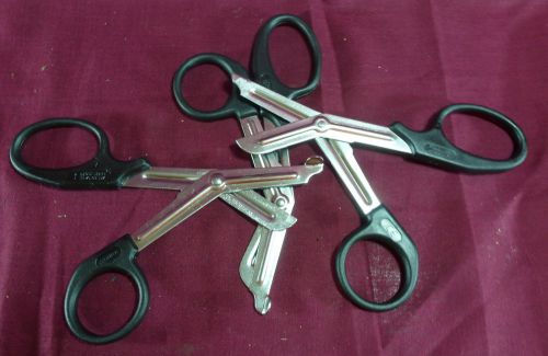 3 lot- stainless germany jorvet scissors jorgenson paramedic emt vet bandage for sale