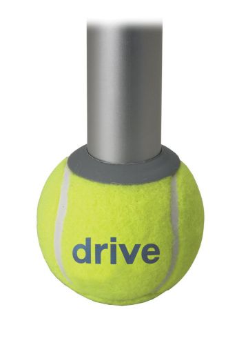 Drive Medical Deluxe Walker Rear Tennis Ball Glides, Yellow
