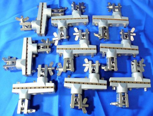 Hoffman (H) External Fixation Universal Joint Clamps, Nine (9) Total CAT: 8-0812