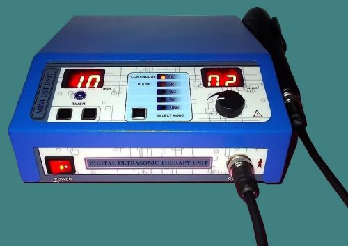 Portable Ultrasound machine 1 Mhz  Suitable Underwater Compact Moulded handel
