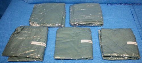 USGI Fenestrated Surgical Drape Sheets Lot of (5) 24&#034;x 24&#034; 3&#034; Opening