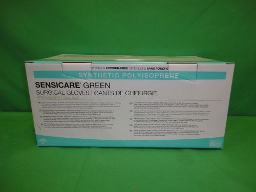 Medline SensiCare Green Surgical Gloves - Size 6 [MSG1260] Case of 100