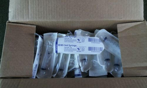 B-D 5ml Syringe Luer-Lok Tip Box 125