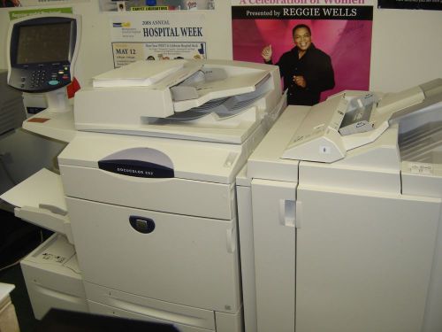 XEROX DOCUCOLOR 252 copier scanner booklet maker 50 ppm  65 ppm  250