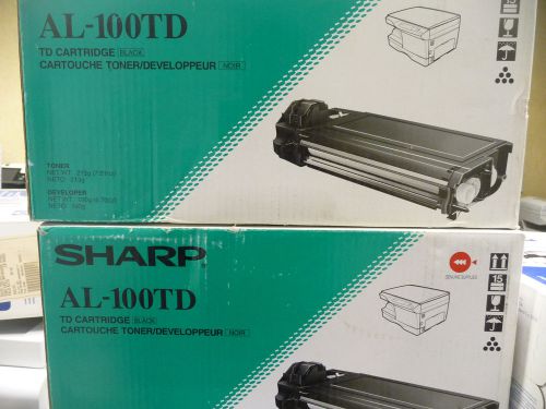 Sharp al-100td, shrap toner, 2 cartridges
