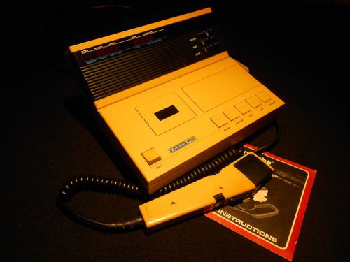 Harris Lanier P-126 Micro-Cassette Dictation Transcribing System Microphone Inst