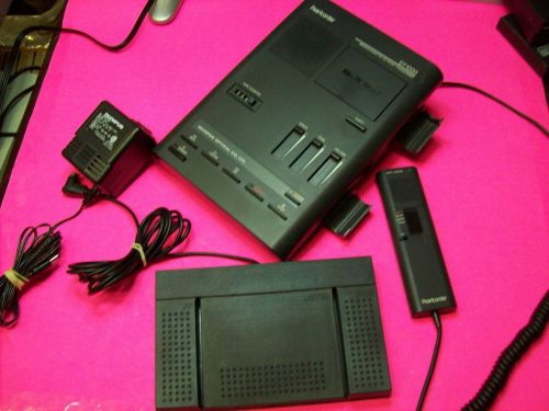 OLYMPUS OPTICAL PEARLCORDER DT1000 MICROCASSETTE DICTATOR/TRANSCRIBER COMPLETE