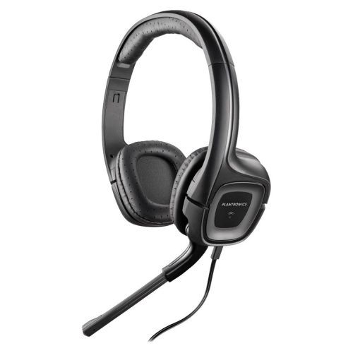 Plantronics .audio 355 stereo headset - stereo - black - mini-phone - wired for sale
