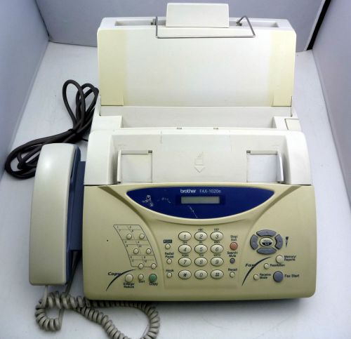 BROTHER 1020-E HOME BUSINESS OFFICE FAX TELEPHONE COPY MACHINE