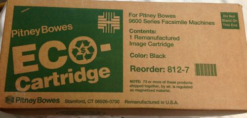 Pitney Bowes Eco Cartridge 9600 Series, BLACK, 812-7