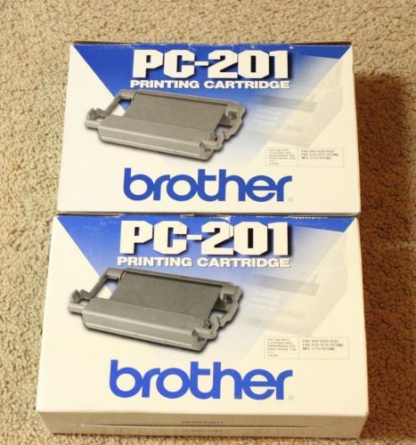 brother PC-201  PRINTING CARTRIDGES  LOT OF 2