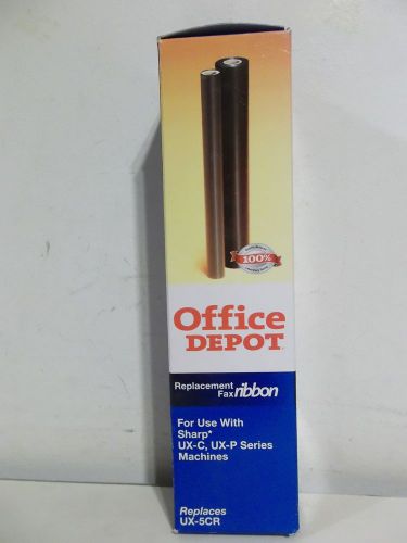 OFFICE DEPOT BLACK REPLACEMENT FAX RIBBON FOR SHARP* UX-C, UX-P SERIES MACHINES