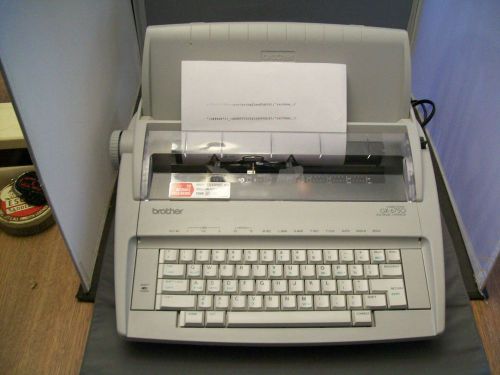 Brother GX6750 Electronic Correctonic Portable Electric Typewriter