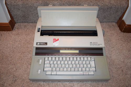 Smith Corona XD 5900 Word Processing Typewriter Spell Right Dictionary