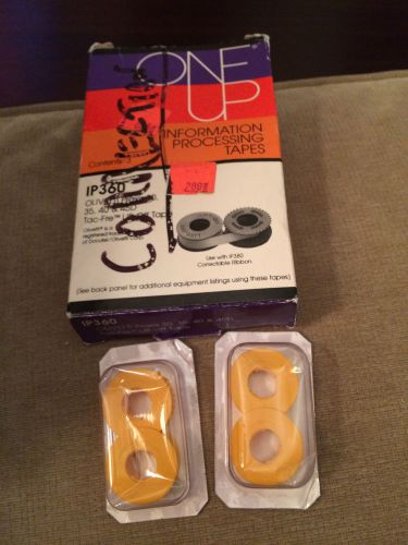 NEW 2-PK TYPEWRITER CORRECTION LIFT OFF TAPE-IP 360-OLIVETTI PRAXIS 35, 40 &amp; 45D