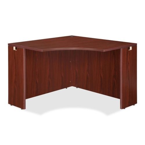 Llr69918 corner desk, 42&#034;x42&#034;x24&#034;x29-1/2&#034;, mahogany for sale