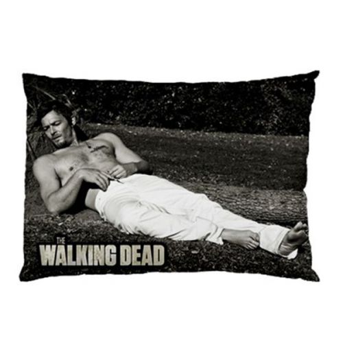 New Daryl Dixon Norman Reedus Shirtless Flaunt The Walking Dead Pillow Case Gift