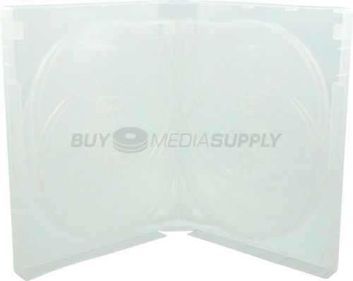 33mm Clear 10 Discs DVD Case - 100 Pack
