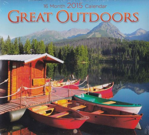 2015 Great Outdoors Mini Wall 16 Month Calendar Studio 18