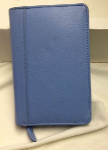 Franklin Covey Blue Notebook Holder and Pen 365 Series 4x6 Inches