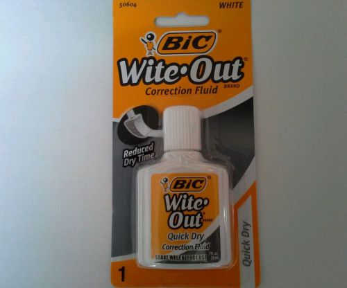 BRAND NEW BIC WITE OUT CORRECTION FLUID