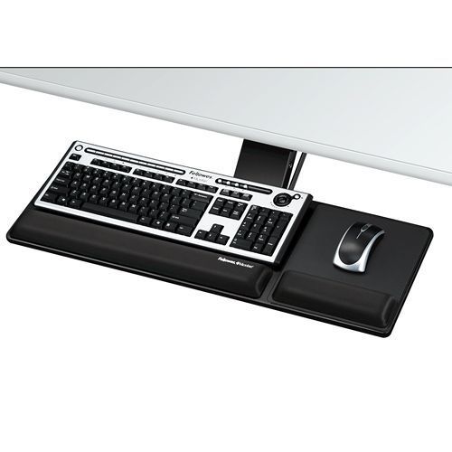 Fellowes Designer Suites Compact Keyboard Tray, Black (8017801)