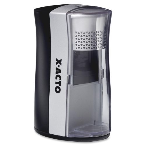 X-acto inspire+ battery powered electric pencil sharpener - black, silver for sale