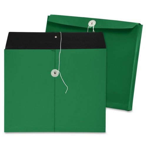 Lion Office Products Poly Envelope Green Set of 3