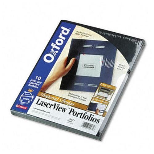 Oxford laserview imperial business pocket folder for sale