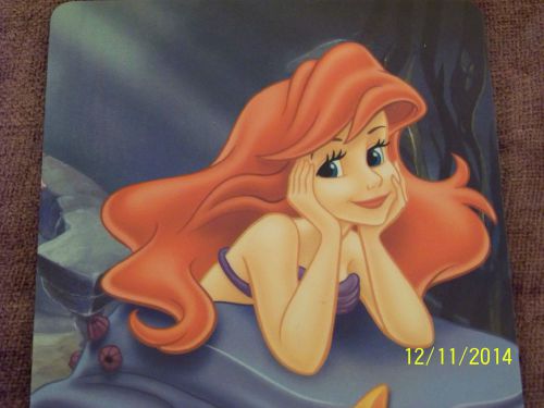 Ariel mouse pad little mermaid