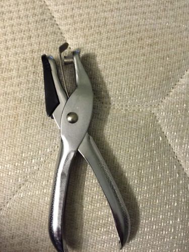 One-hole paper punch pliers - 10 sheet capacity for sale