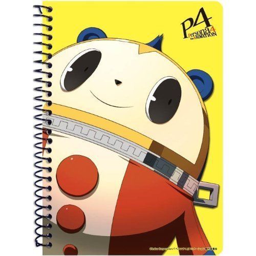 Notebook Shin Megami Tensei: Persona 4 Kuma Broccoli Japan