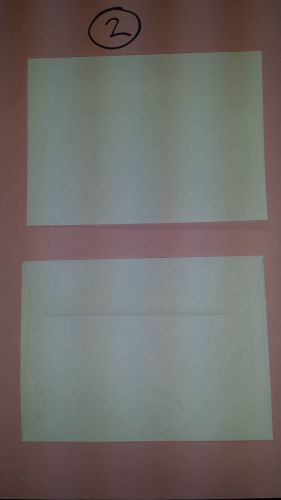 A-7 ANNOUNCEMENT WHITE ENVELOPES (5-1/4 X 7-1/4) !!!! FREE DOMESTIC SHIPPING !