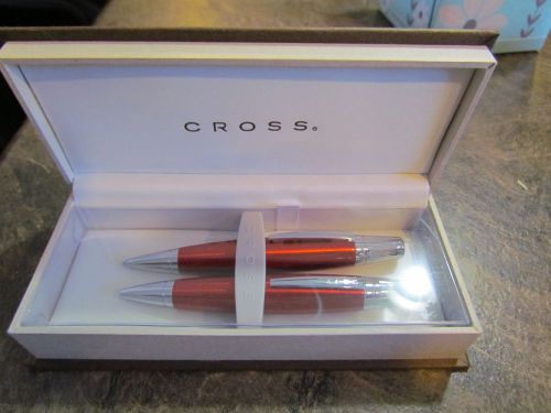 Cross Torpedo Red Pen and Pencil Set