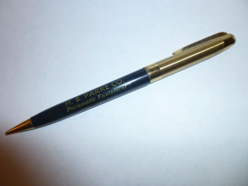 H.B. Parke Co. Pneumatic Equipment Knight Riter Mechanical Pencil Vintage USA