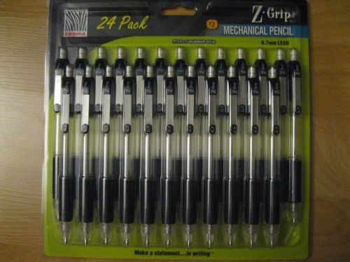 Z-Grip Mechanical Pencils 0.7mm LEAD - 24 count