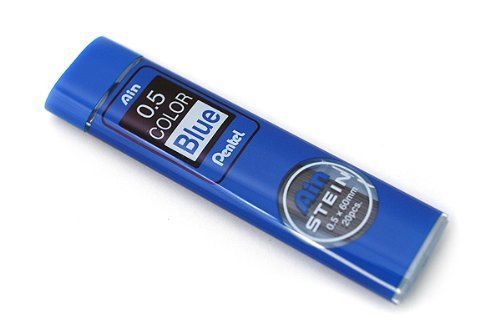Pentel Ain Stein pencil Lead Rifll -0.5mm-BLUE