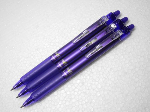 10pcs NEW EARSER/FRIXION retractable  PILOT 0.7mm roller ball pen Violet(Japan)