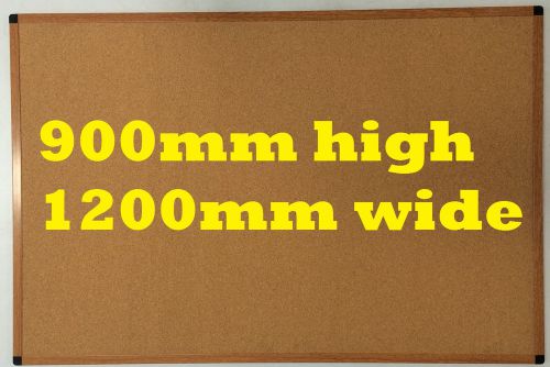 High Quality Office Cork Board/Notice Board/corkboard/pin board 0.9x1.2m wide